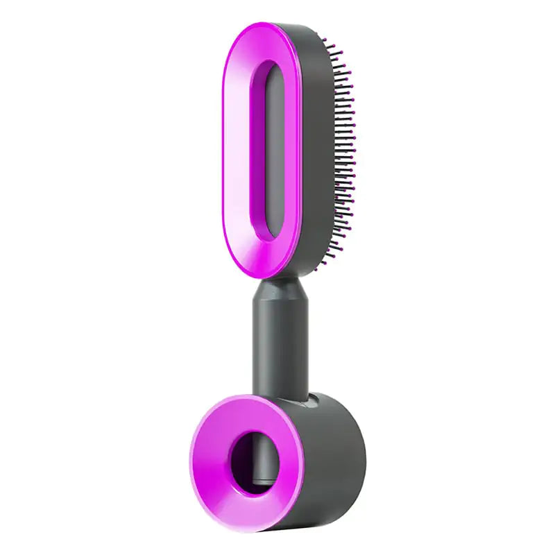 Self-Cleaning Hair Brush with Airbag Massage Scalp Comb