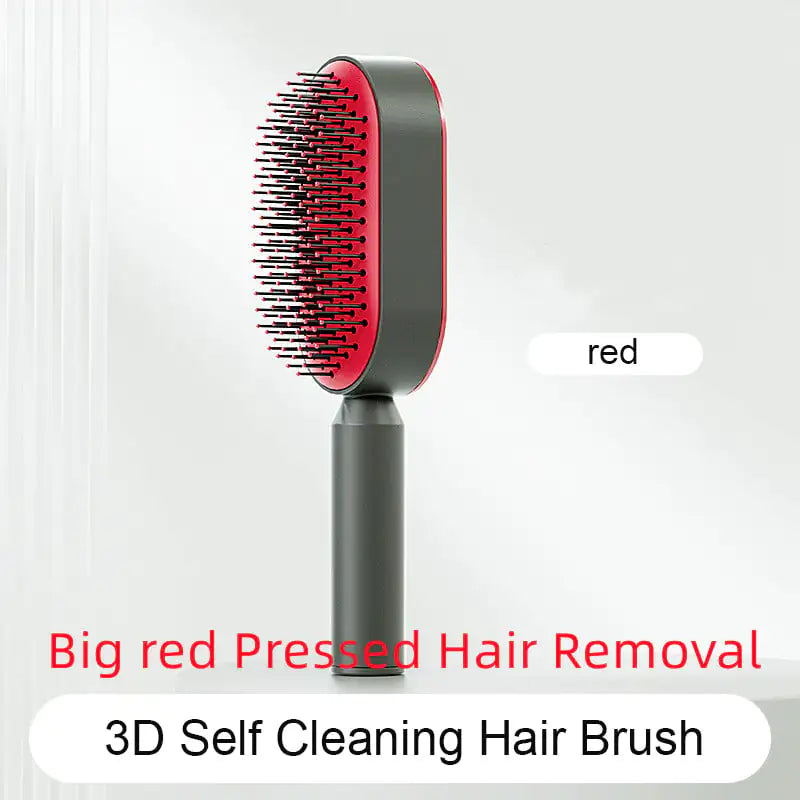 Self-Cleaning Hair Brush with Airbag Massage Scalp Comb