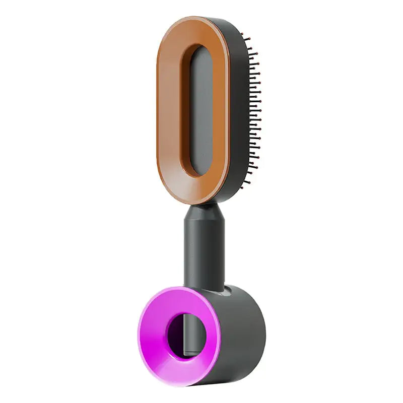 Self-Cleaning Hair Brush with Airbag Massage Scalp Comb